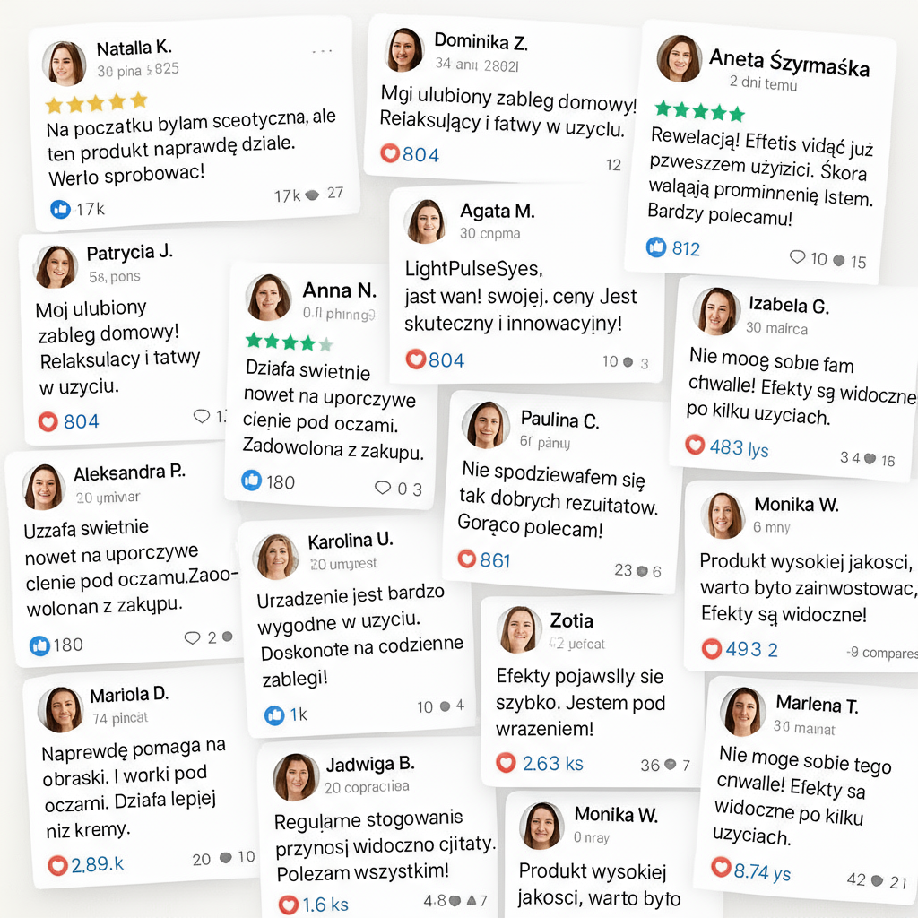 LightPulseEyes - Pielęgnacja oczu Pro